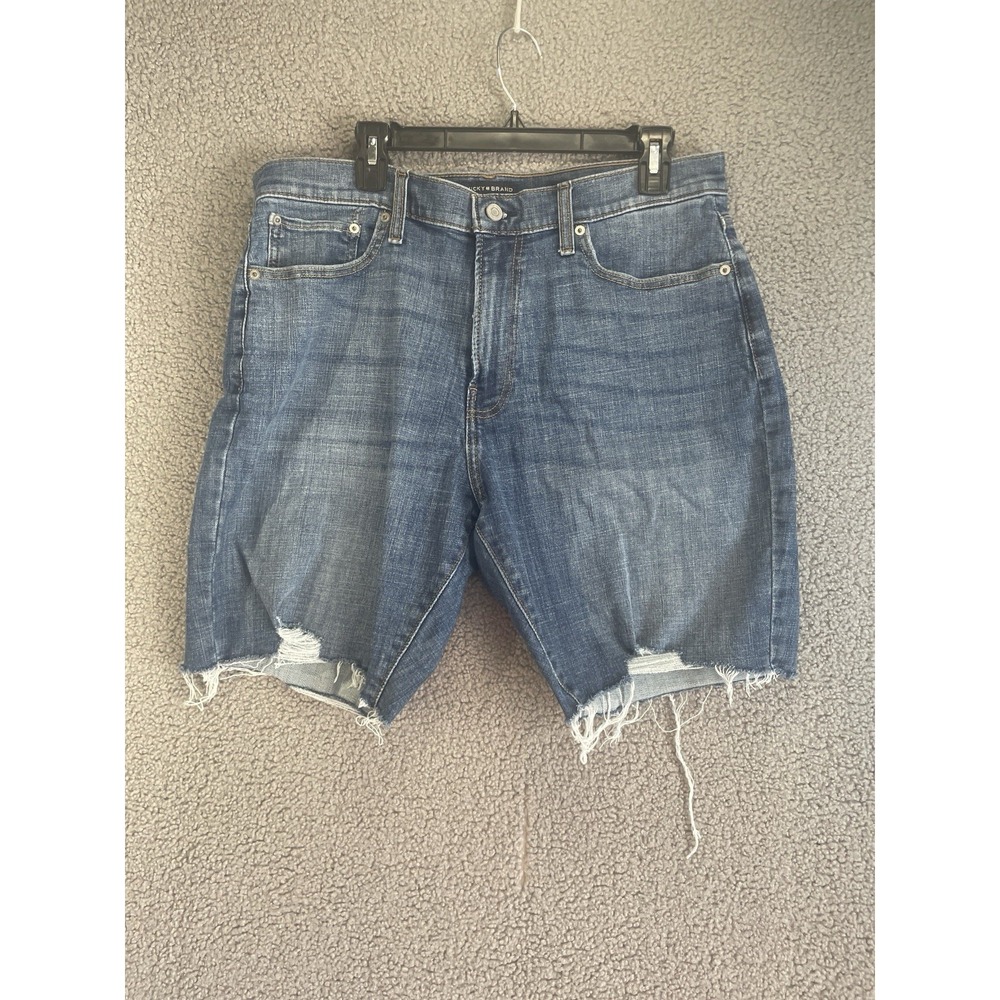 Lucky Brand Jeans Shorts. Mens. ~Button Fly~Dark~Size 36 Casual